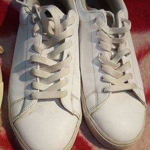 H&M White sneakers size 10